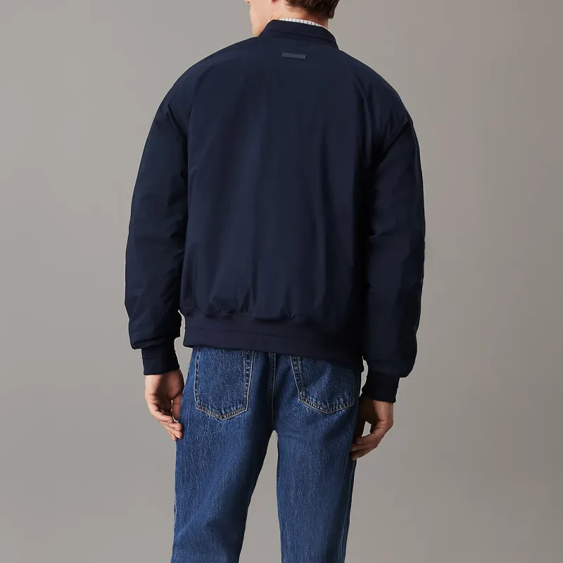 CALVIN KLEIN Jackets Coats Europe Version Men's Dark Blue Gemstone-3