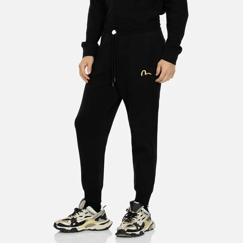 EVISU Casual Pants Men Black-3