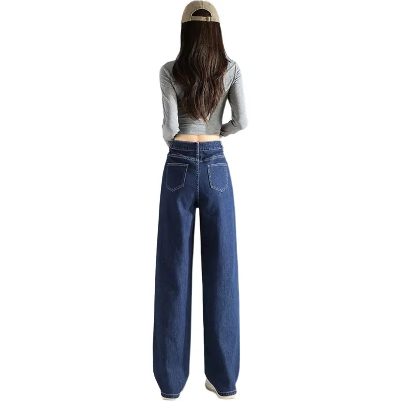Tonlion Jeans Women's Dark Blue-2