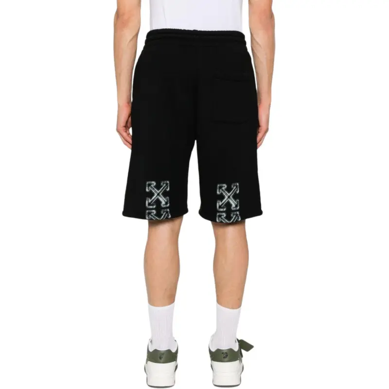 OFF WHITE Vibe Arrow Skate Sweatshorts-2