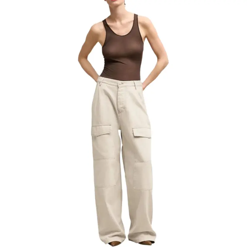 AMIPARIS Paris Relaxed Fit Cargo Jeans-3