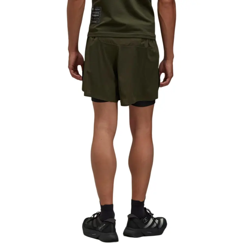 Y 3 Free Shipping With AdiClub Y 3 Running Shorts With Tights-2