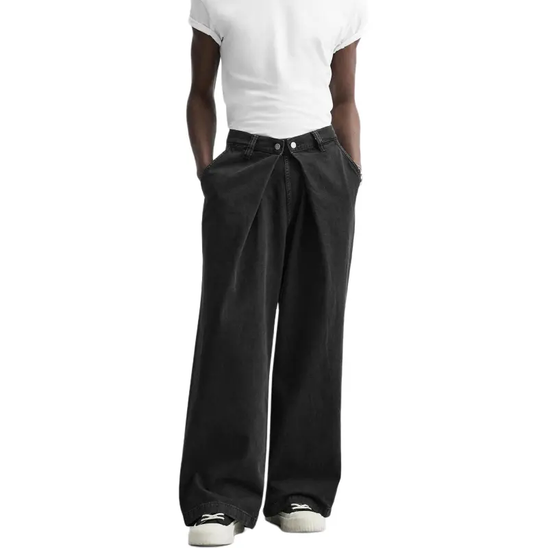 ZARA Jeans Men Black-5