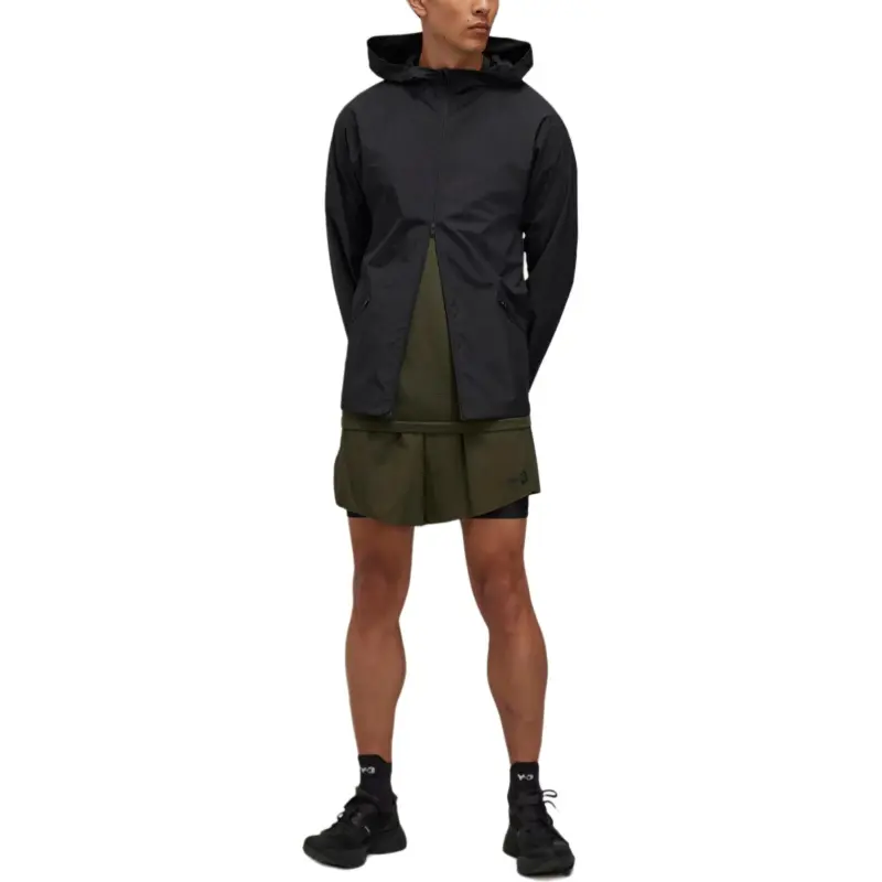 Y 3 Free Shipping With AdiClub Y 3 Running Shorts With Tights-3