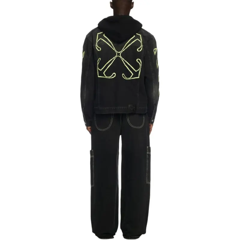 OFF WHITE Irregular Cargo Jeans-3