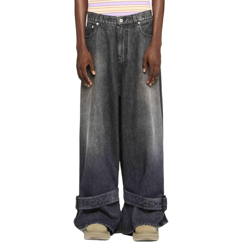 JW Anderson Buckled cuff Jeans-1