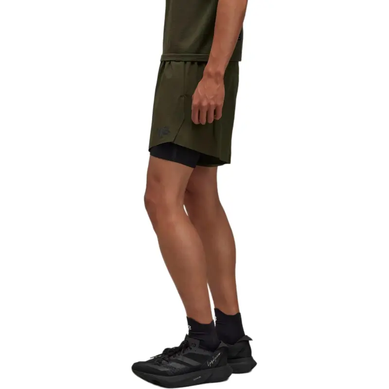 Y 3 Free Shipping With AdiClub Y 3 Running Shorts With Tights-5