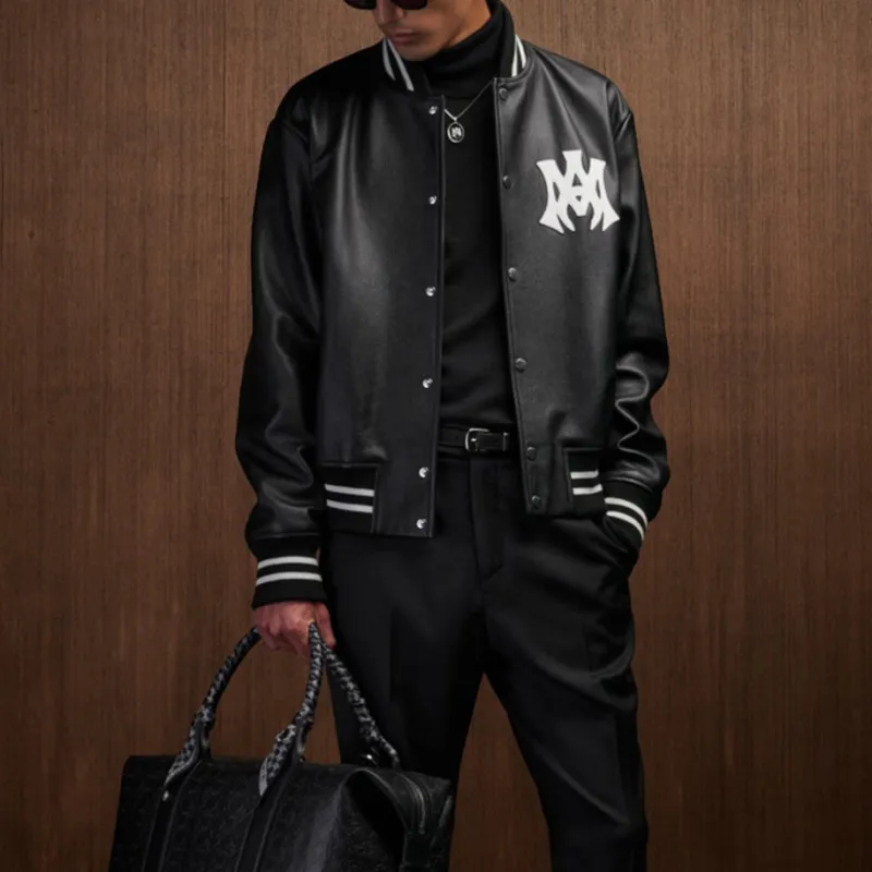 AMIRI Ma Hollywood Leather Bomber-2
