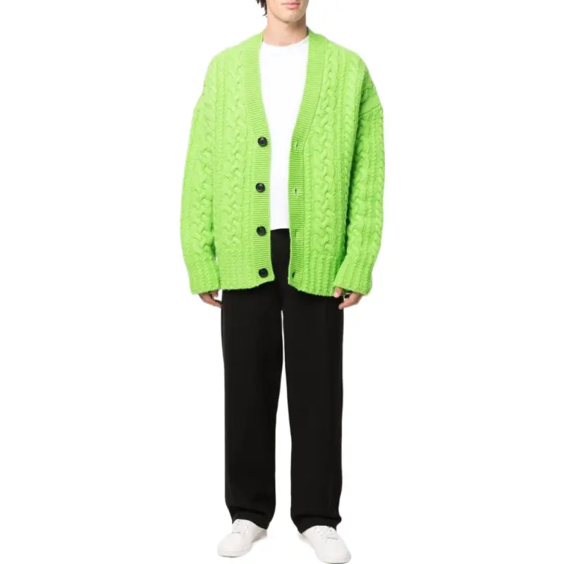 AMIPARIS V Neck Knit Cardigan-2