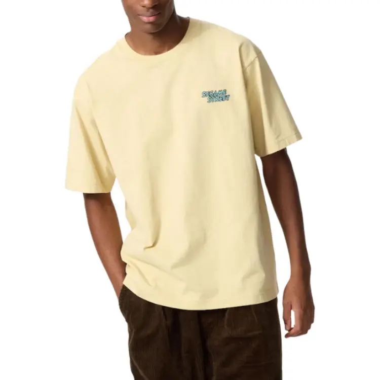 Sesame Street X UNIQLO Sesame Street Collaboration T Shirts Unisex Yellow-2