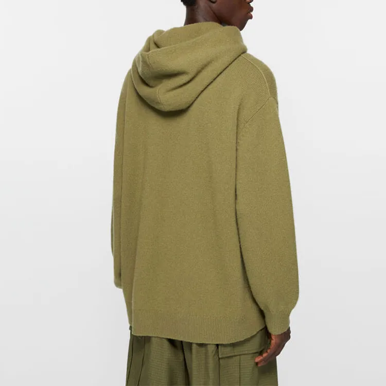 Acne Studios Fine knit Brushed Hoodie-1