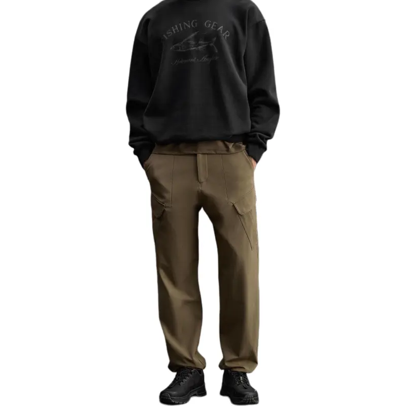 ZARA x HELEMENT Cargo Pants Men's Light Khaki-2
