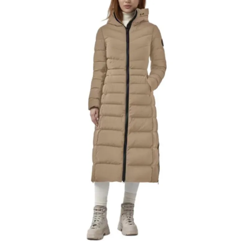 Canada Goose Down Jacket Women's Desert Sand-3