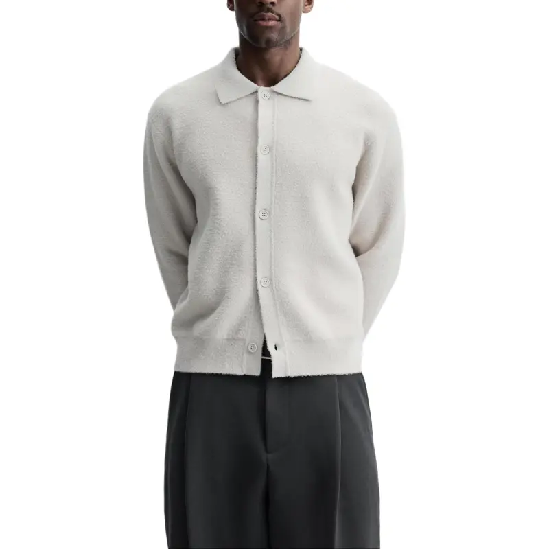 ZARA Knitwear Men Light Gray-5