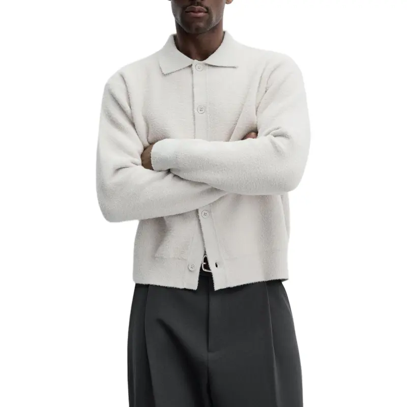 ZARA Knitwear Men Light Gray-6