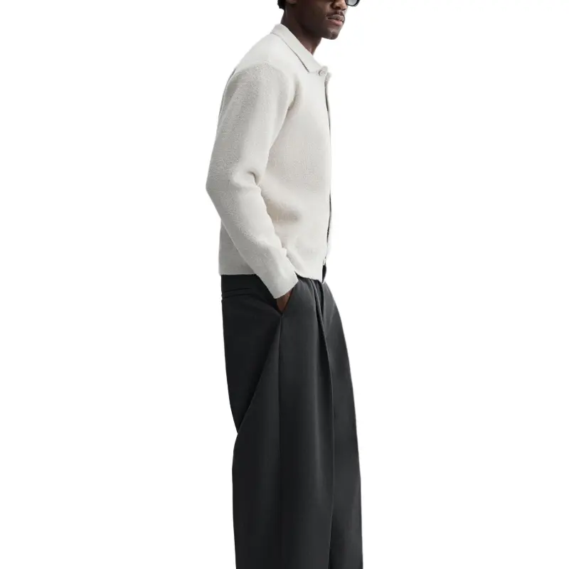 ZARA Knitwear Men Light Gray-4