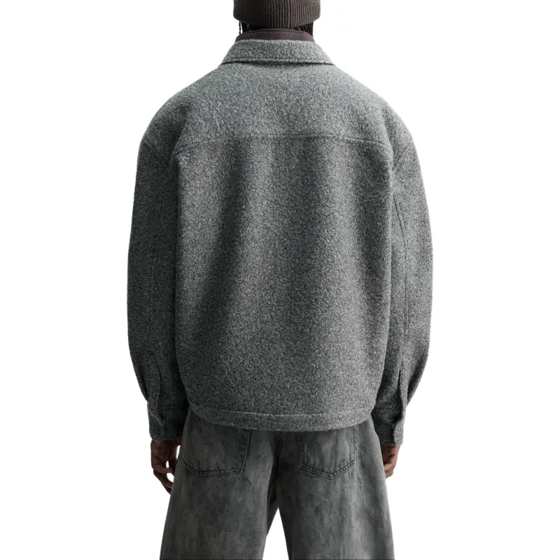 ZARA Jackets Men Gray-4