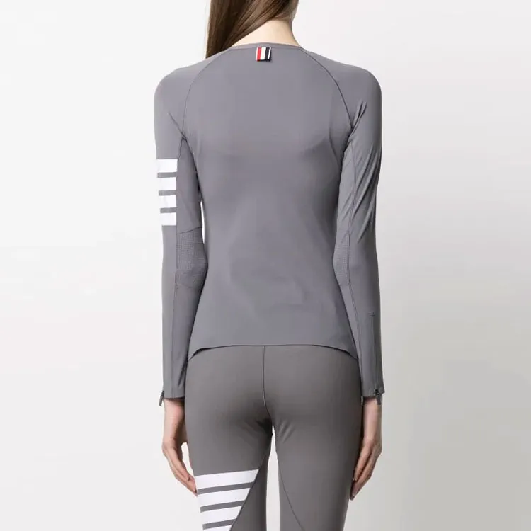 THOM BROWNE 4 Bar Compression Long sleeve Top-1