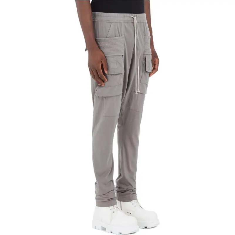 Rick Owens DRKSHDW Creatch Drawstring Cargo Trousers-3