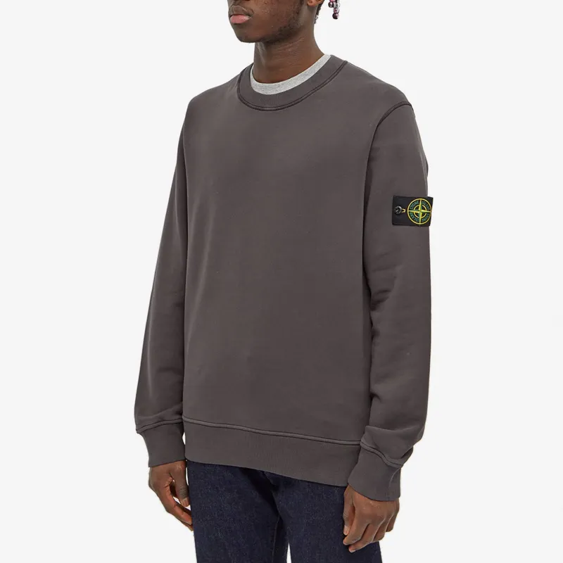 STONE ISLAND Sweatshirt Men's Dark Gray-4