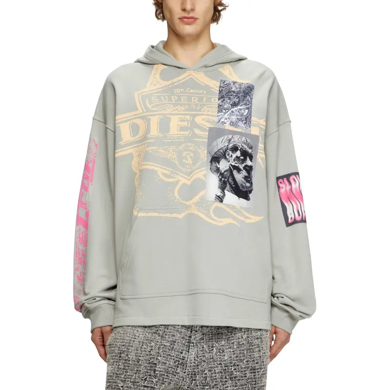 DIESEL S Baxt R1 Hoodie-1