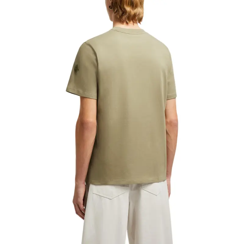 Moncler Logo Patch Crewneck T Shirt-2