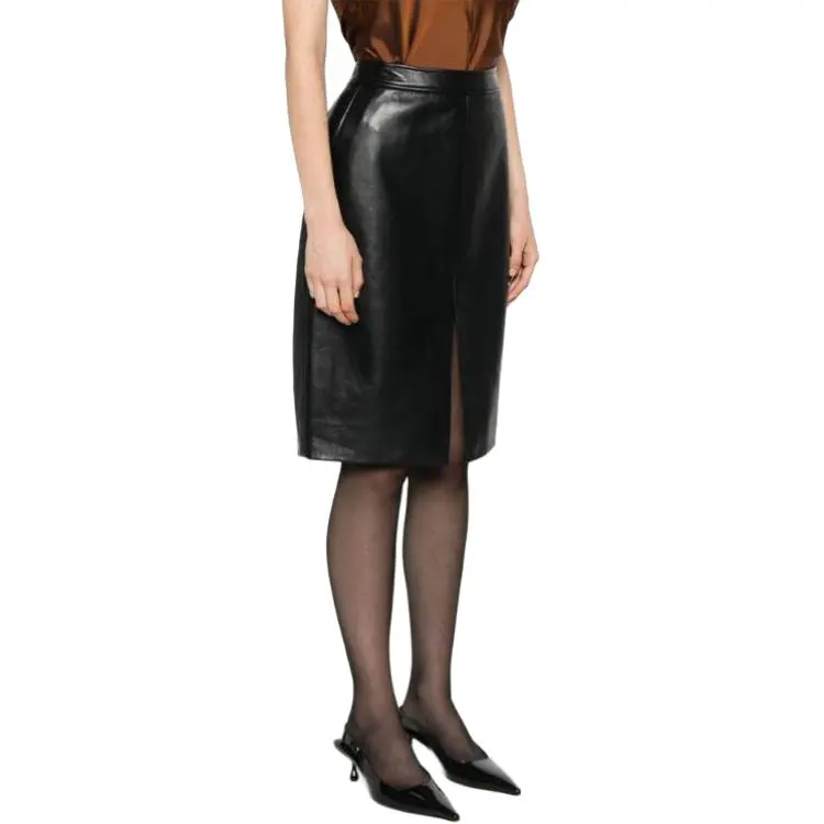 Anine Bing Tyra Mid Rise Skirt-1