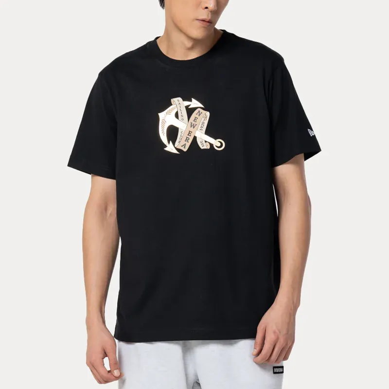 New Era FW24 T Shirt Unisex Black-3