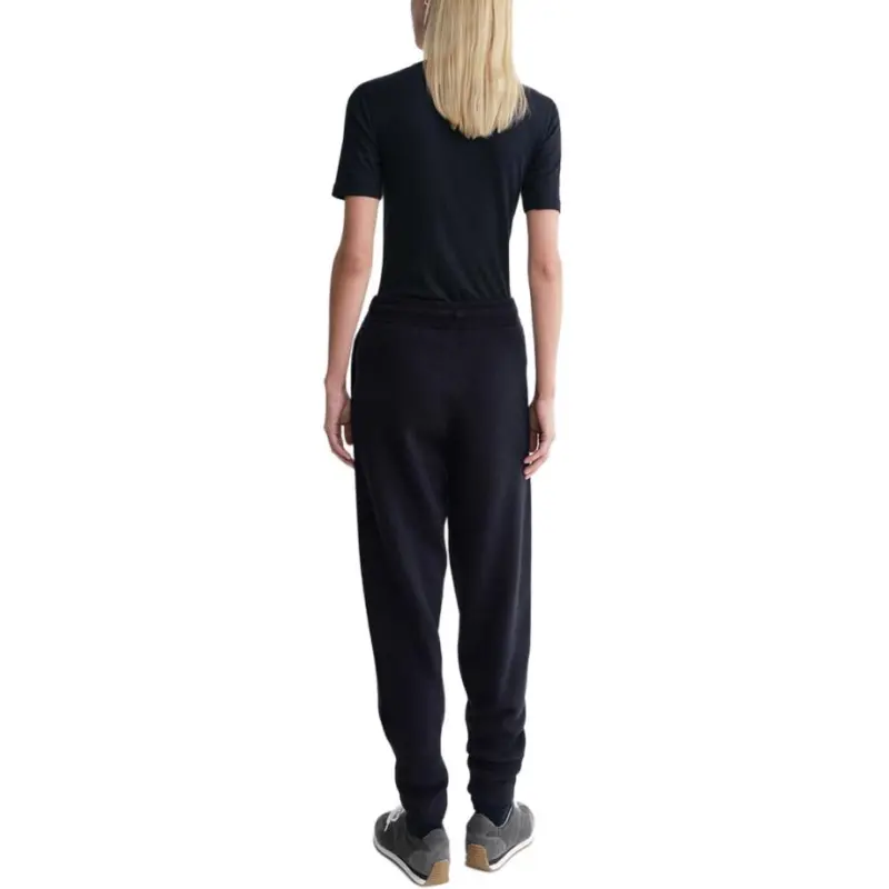 TOTEME SS25 Knitted Sports Pants Women's Marine Blue-3