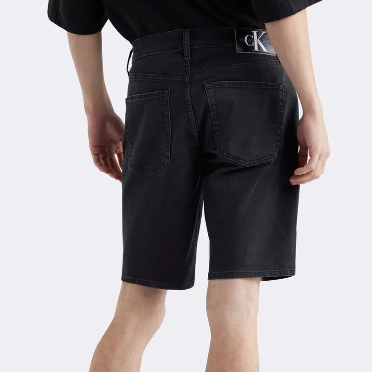 CALVIN KLEIN Denim Shorts Men's Black-3