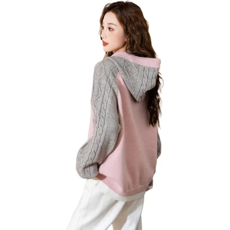Tonlion Knitwear Women's Light Pink-1