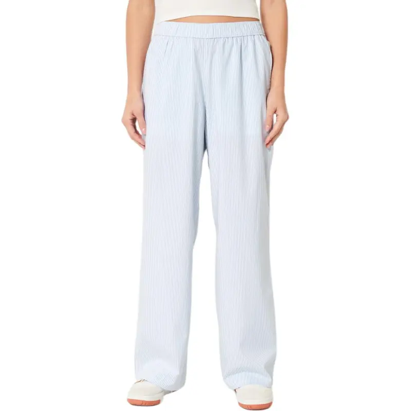 Hollister Pajama Pants Women's Light Blue-2