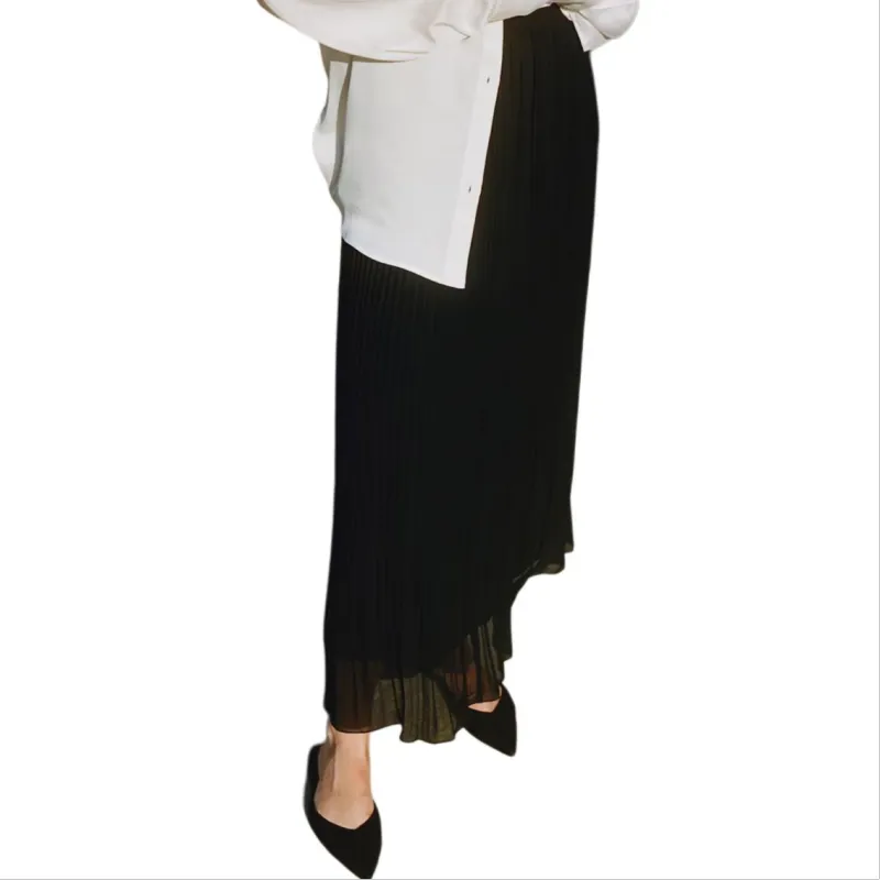 H&M Casual Long Skirt Women's Black-1