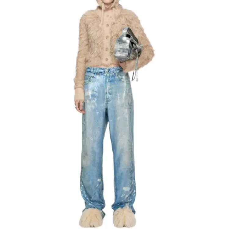 Acne Studios Sequinned Jeans-1