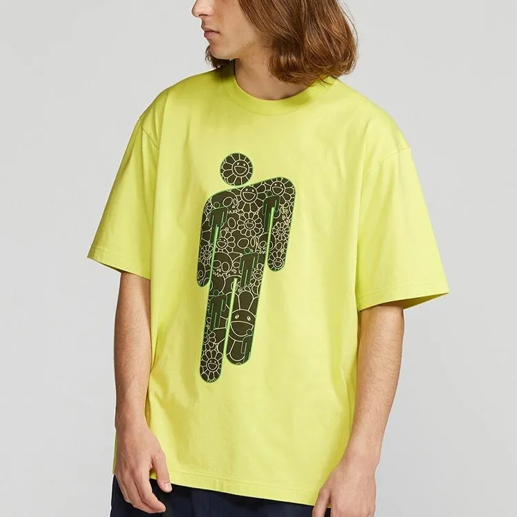 UNIQLO Flower Skulls Logo T-Shirt US Mens Sizing-2
