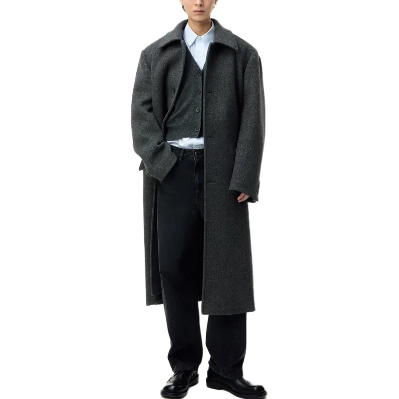 ADER ERROR FW24 Coats Unisex Gray-2