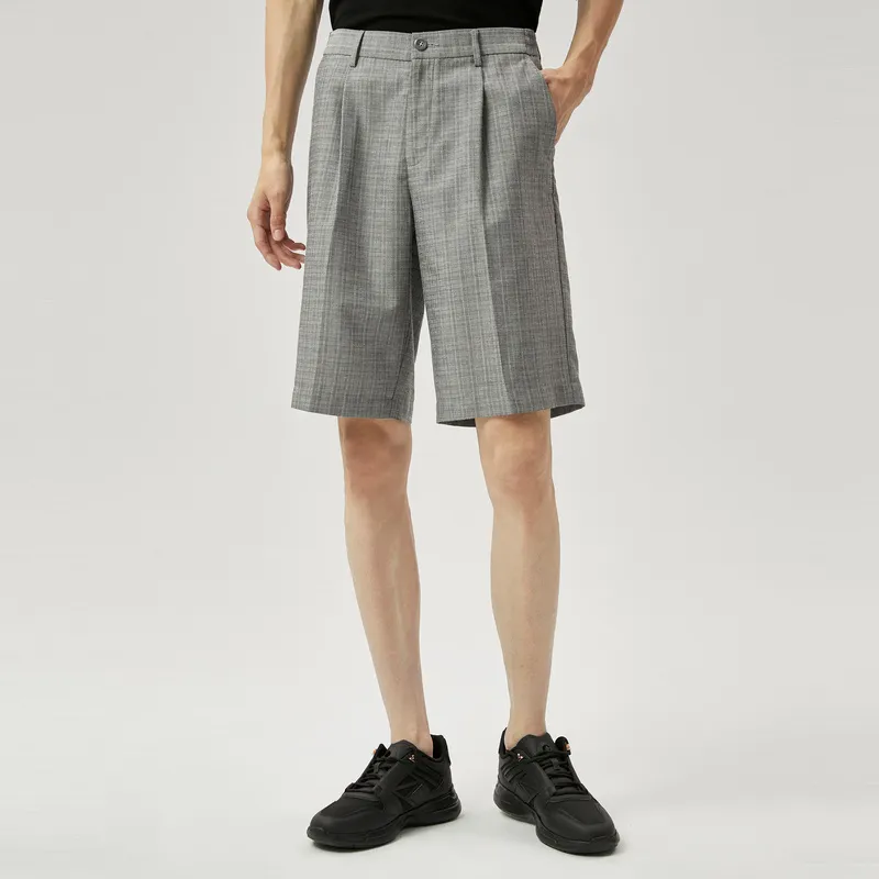 K BOXING Casual Shorts Men's Medium Gray-1
