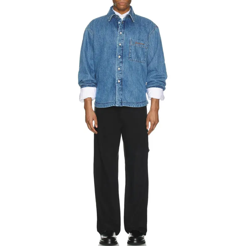 Jacquemus Denim Jacket Men's Blue-3
