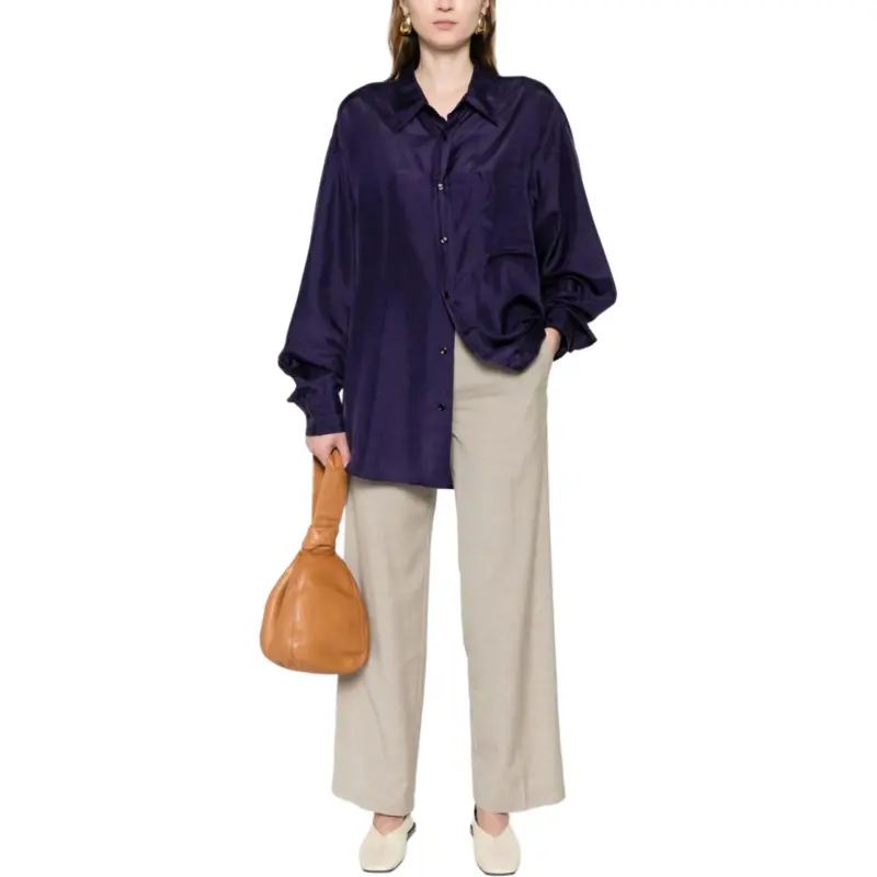Lemaire Satin Silk Shirt-2