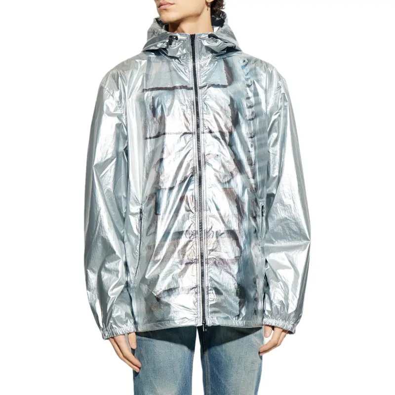DIESEL J Otte Metallic Effect Hooded Jacket-3