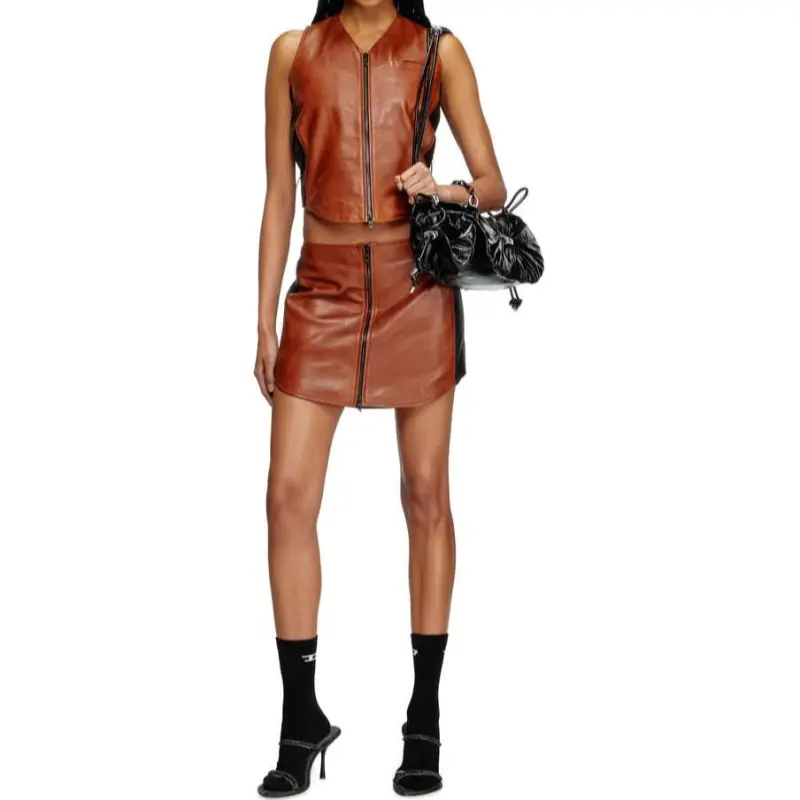 DIESEL L Ustra Leather Top-1