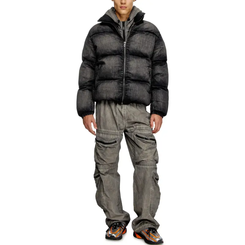DIESEL Cargo Pants Men Gray-1