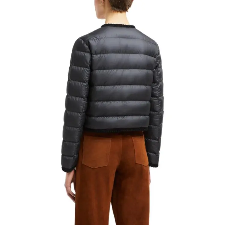 Moncler Gencay Braided Trim Short Down Jacket-2