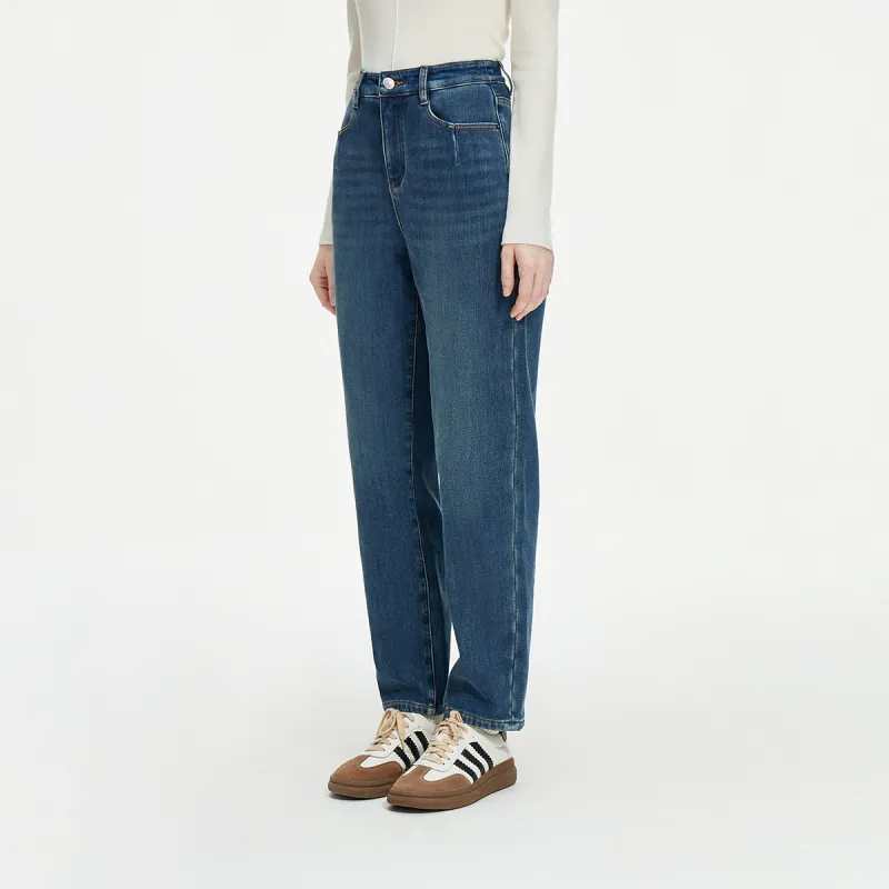 FANSILANEN Casual Pants Women's Blue-2