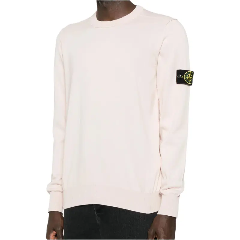 STONE ISLAND Compass Patch Crewneck Jumper-2