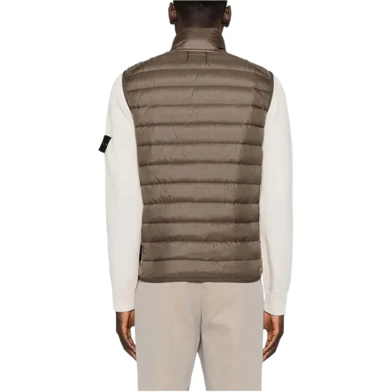 STONE ISLAND High Neck Quilted Gilet-3