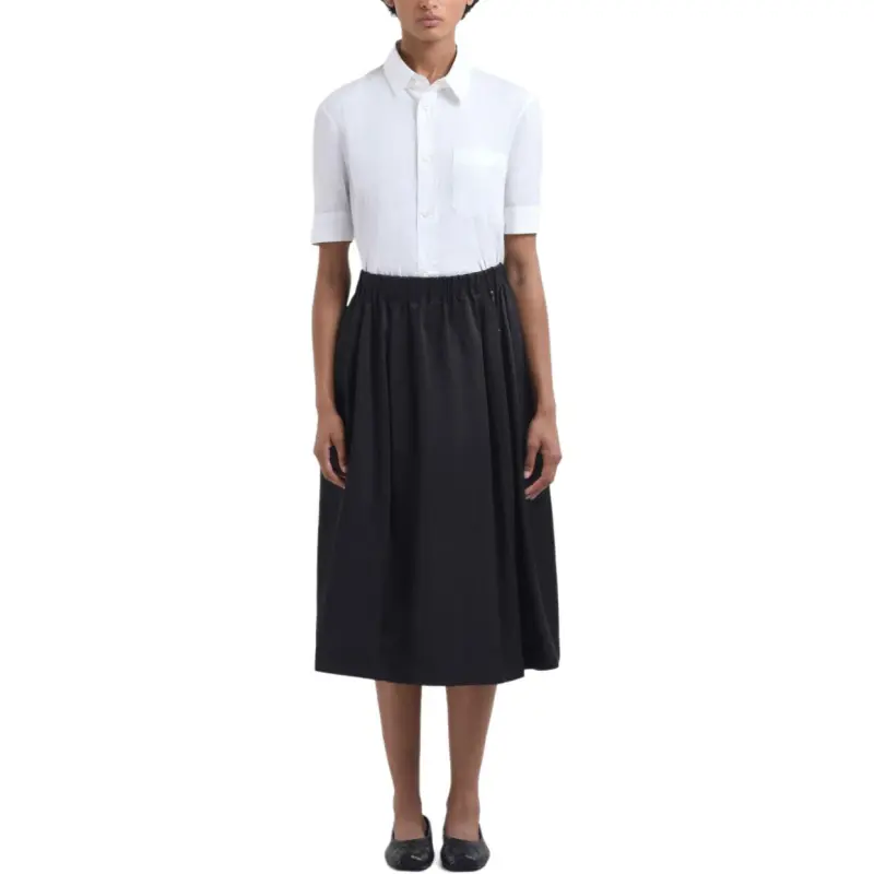 MARNI Logo embroidered Midi Skirt-2