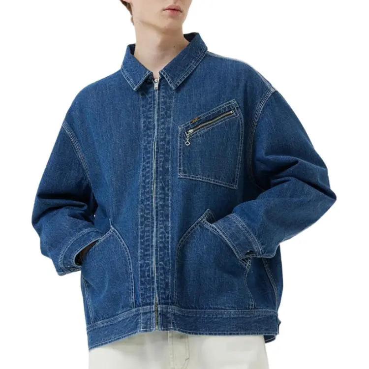 Lee Denim Jackets Unisex Blue-2