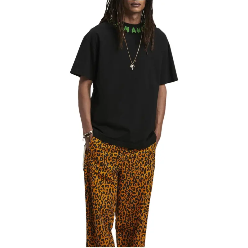 PALM ANGELS Seasonal Logo T Shirt-4