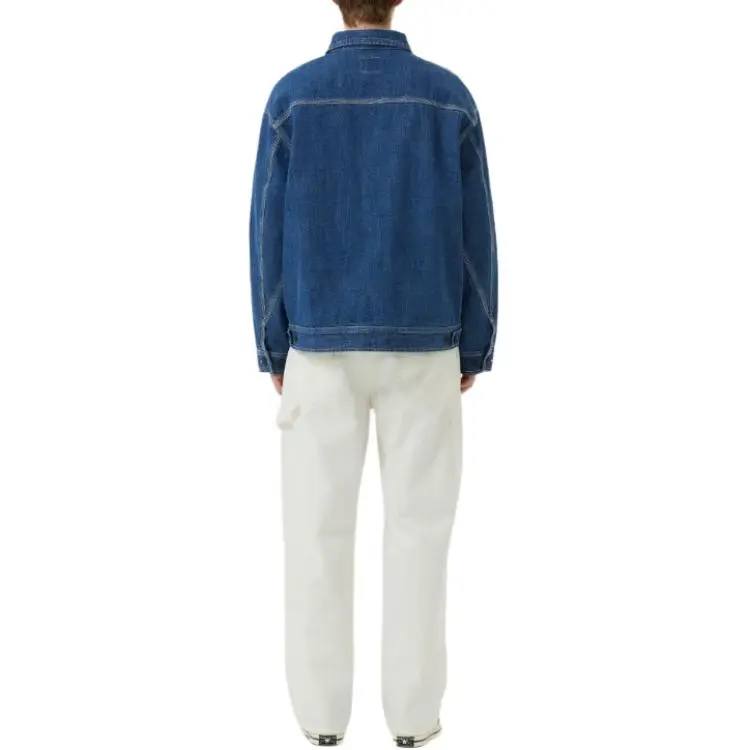 Lee Denim Jackets Unisex Blue-3
